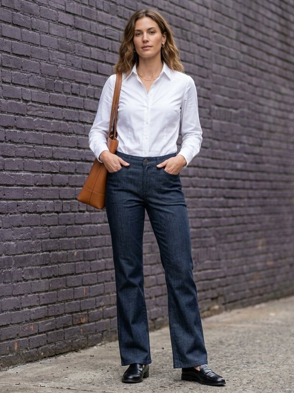 GAP Low Rise Dark Denim Wide Flare Trouser Jeans | Y2K Minimalist Size 0